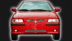 4 249 р. Накладка переднего бампера GT Dynamics Iran Khodro Samand (2003-2022) (Неокрашенная)  с доставкой в г. Керчь. Увеличить фотографию 2