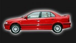 4 249 р. Накладка заднего бампера GT Dynamics Iran Khodro Samand (2003-2022) (Неокрашенная)  с доставкой в г. Керчь. Увеличить фотографию 2