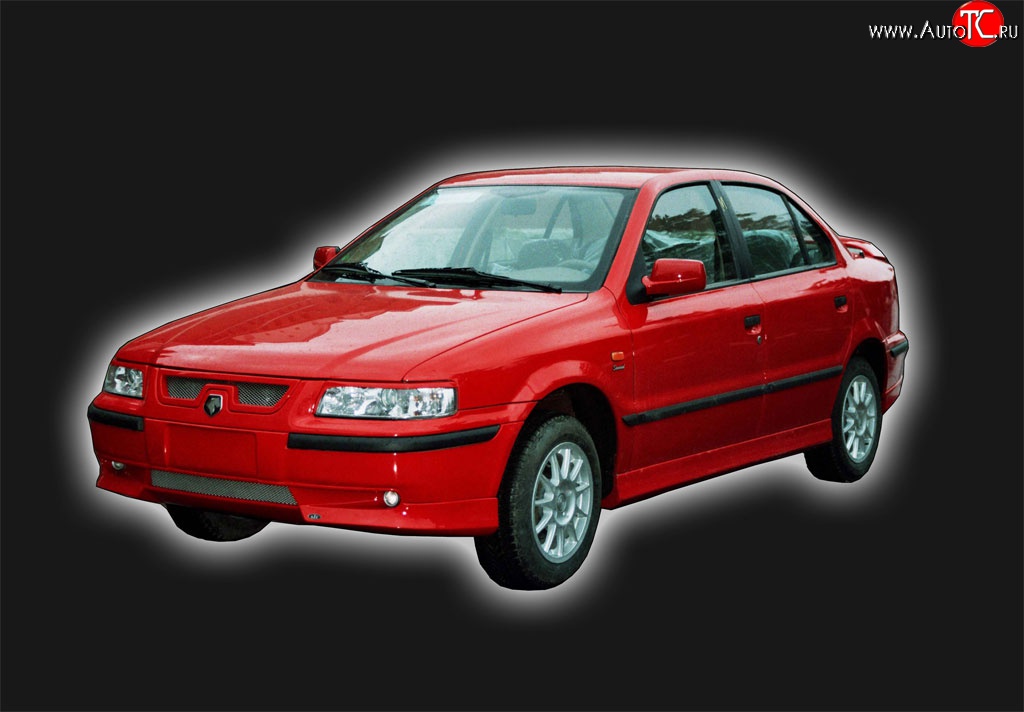 2 549 р. Реснички GT Dynamics Iran Khodro Samand (2003-2022) (Неокрашенные)  с доставкой в г. Керчь