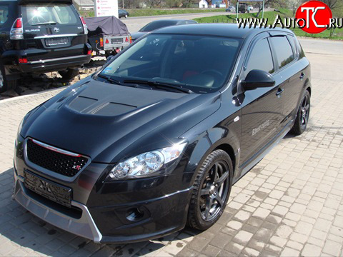 1 399 р. Реснички Khust-Tuning KIA Ceed 1 ED дорестайлинг, хэтчбэк 5 дв. (2006-2010)  с доставкой в г. Керчь