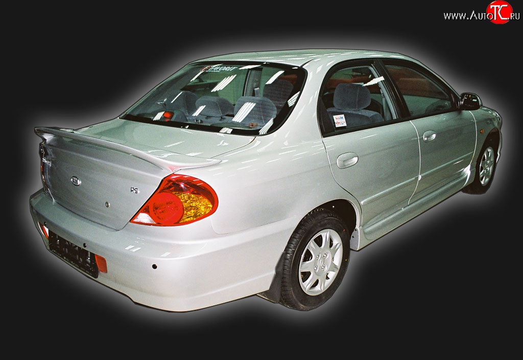 5 999 р. Пороги накладки GT Dynamics KIA Spectra (2000-2009) (Неокрашенные)  с доставкой в г. Керчь