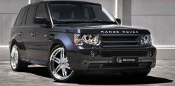 34 799 р. Накладки на колёсные арки HAMMAN  Land Rover Range Rover Sport  1 L320 (2005-2009) дорестайлинг (Неокрашенные)  с доставкой в г. Керчь. Увеличить фотографию 2