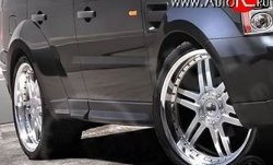 34 799 р. Накладки на колёсные арки HAMMAN  Land Rover Range Rover Sport  1 L320 (2005-2009) дорестайлинг (Неокрашенные)  с доставкой в г. Керчь. Увеличить фотографию 4