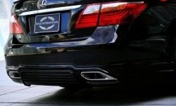 15 699 р. Накладка заднего бампера Wald Lexus LS460 XF40 дорестайлинг (2006-2009) (Неокрашенная)  с доставкой в г. Керчь. Увеличить фотографию 3