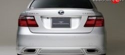 15 699 р. Накладка заднего бампера Wald Lexus LS460 XF40 дорестайлинг (2006-2009) (Неокрашенная)  с доставкой в г. Керчь. Увеличить фотографию 4