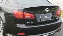 8 149 р. Спойлер Wald Lexus IS250 XE20 седан дорестайлинг (2005-2013) (Неокрашенный)  с доставкой в г. Керчь. Увеличить фотографию 2