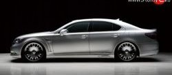 37 099 р. Передние крылья Wald Lexus LS460 XF40 дорестайлинг (2006-2009) (Неокрашенные)  с доставкой в г. Керчь. Увеличить фотографию 3