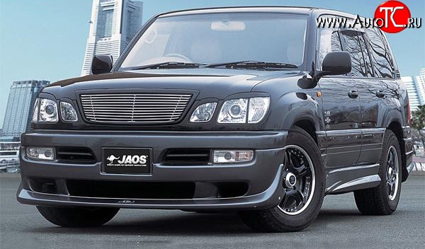 14 149 р. Накладка переднего бампера JAOS Style Lexus LX470 J100 дорестайлинг (1998-2002) (Неокрашенная)  с доставкой в г. Керчь