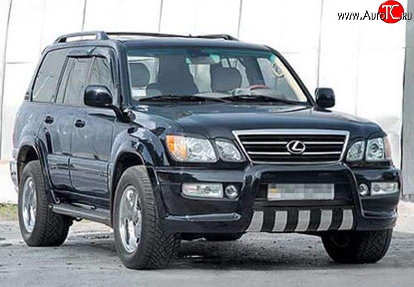 18 449 р. Передний бампер Red Aleti Lexus LX470 J100 дорестайлинг (1998-2002) (Неокрашенный)  с доставкой в г. Керчь