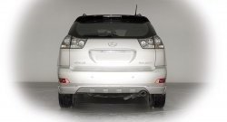 2 649 р. Накладка заднего бампера Style Lexus RX350 XU30 дорестайлинг (2003-2006) (Неокрашенная)  с доставкой в г. Керчь. Увеличить фотографию 2