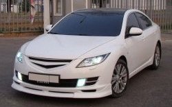 6 599 р. Накладка Sport на передний бампер в комплектации Turing Mazda 6 GH дорестайлинг лифтбэк (2007-2010) (Неокрашенная)  с доставкой в г. Керчь. Увеличить фотографию 5