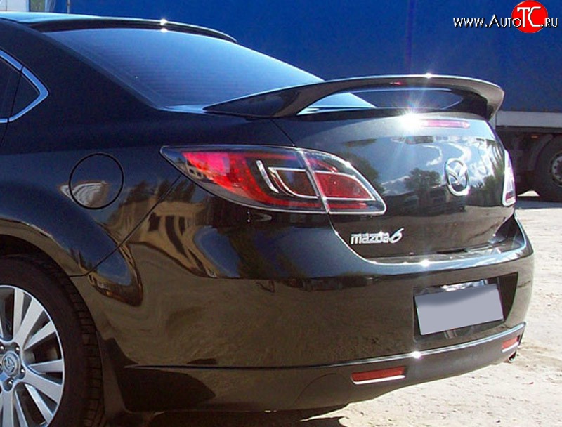 5 899 р. Спойлер EX-Style V2 Mazda 6 GH дорестайлинг седан (2007-2010) (Неокрашенный)  с доставкой в г. Керчь
