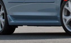 4 549 р. Пороги накладки Сток 2л Mazda 3/Axela BK дорестайлинг седан (2003-2006) (Неокрашенные)  с доставкой в г. Керчь. Увеличить фотографию 11