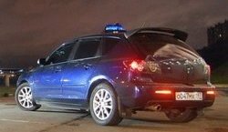 3 599 р. Спойлер Sport V2 со стоп-сигналом Mazda 3/Axela BK дорестайлинг, хэтчбэк (2003-2006) (Неокрашенный)  с доставкой в г. Керчь. Увеличить фотографию 2