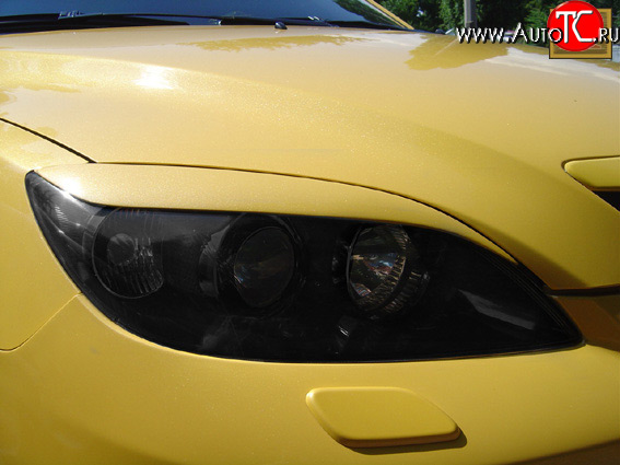 1 149 р. Реснички Sport Mazda 3/Axela BK дорестайлинг седан (2003-2006) (Неокрашенные)  с доставкой в г. Керчь