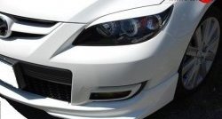 1 149 р. Реснички Sport Mazda 3/Axela BK дорестайлинг седан (2003-2006) (Неокрашенные)  с доставкой в г. Керчь. Увеличить фотографию 3
