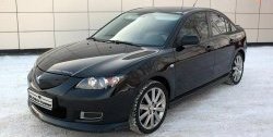 729 р. Реснички на фары Global-Tuning Mazda 3/Axela BK дорестайлинг седан (2003-2006) (Неокрашенные)  с доставкой в г. Керчь. Увеличить фотографию 3