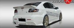 15 649 р. Пороги накладки Mazda Speed Mazda 3/Axela BK дорестайлинг седан (2003-2006) (Неокрашенные)  с доставкой в г. Керчь. Увеличить фотографию 3