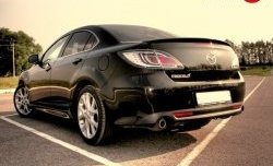 3 899 р. Спойлер EX-Style V1 Mazda 6 GH дорестайлинг седан (2007-2010) (Неокрашенный)  с доставкой в г. Керчь. Увеличить фотографию 2