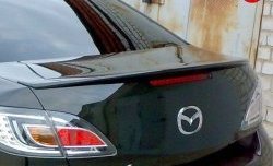 3 899 р. Спойлер EX-Style V1 Mazda 6 GH дорестайлинг седан (2007-2010) (Неокрашенный)  с доставкой в г. Керчь. Увеличить фотографию 3