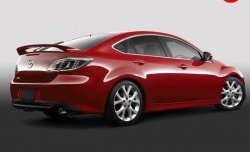 5 899 р. Спойлер EX-Style  Mazda 6  GH (2007-2010) дорестайлинг лифтбэк (Неокрашенный)  с доставкой в г. Керчь. Увеличить фотографию 2