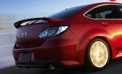 5 899 р. Спойлер EX-Style  Mazda 6  GH (2007-2010) дорестайлинг лифтбэк (Неокрашенный)  с доставкой в г. Керчь. Увеличить фотографию 4
