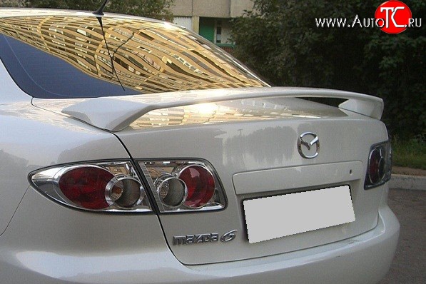 4 799 р. Спойлер RS Mazda 6 GG седан дорестайлинг (2002-2005) (Неокрашенный)  с доставкой в г. Керчь