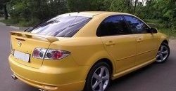 8 149 р. Пороги накладки AERO Mazda 6 GG, GY универсал дорестайлинг (2002-2005) (Неокрашенные)  с доставкой в г. Керчь. Увеличить фотографию 2