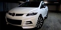17 399 р. Передний бампер One&Only Mazda CX-7 ER дорестайлинг (2006-2010) (Неокрашенный)  с доставкой в г. Керчь. Увеличить фотографию 4