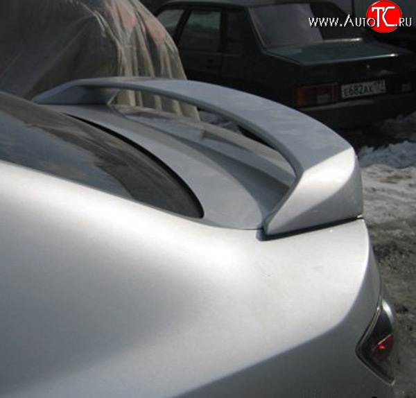 5 099 р. Спойлер Sport-V2 Mazda 3/Axela BK дорестайлинг седан (2003-2006) (Неокрашенный)  с доставкой в г. Керчь
