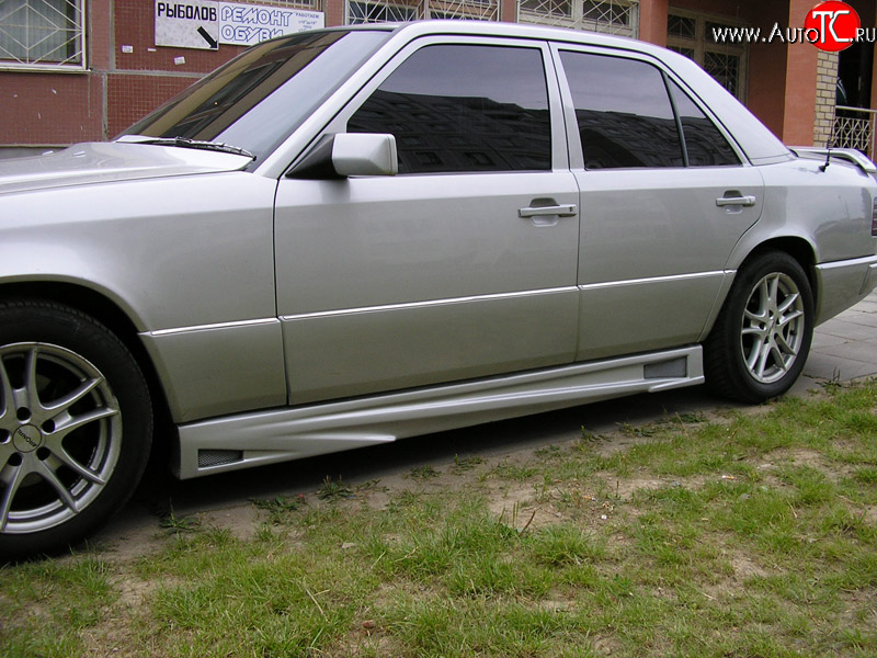 4 699 р. Пороги накладки Elegance Mercedes-Benz E-Class W124 седан дорестайлинг (1984-1993)  с доставкой в г. Керчь