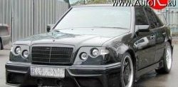 5 949 р. Пороги накладки Storm Mercedes-Benz E-Class W124 седан дорестайлинг (1984-1993) (Неокрашенные)  с доставкой в г. Керчь. Увеличить фотографию 3
