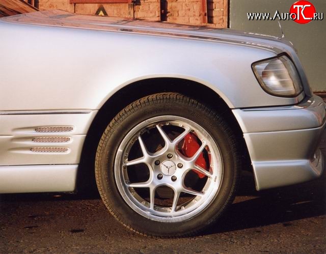6 549 р. Комплект накладок Lorinser на передние крылья Mercedes-Benz S class W140 Седан (1991-1998)  с доставкой в г. Керчь