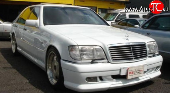 14 149 р. Передний бампер WALD Mercedes-Benz S class W140 Седан (1991-1998) (Неокрашенный)  с доставкой в г. Керчь
