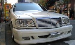 14 149 р. Передний бампер WALD Mercedes-Benz S class W140 Седан (1991-1998) (Неокрашенный)  с доставкой в г. Керчь. Увеличить фотографию 2