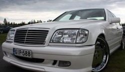 14 149 р. Передний бампер WALD Mercedes-Benz S class W140 Седан (1991-1998) (Неокрашенный)  с доставкой в г. Керчь. Увеличить фотографию 4