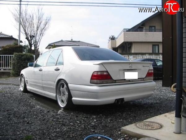 14 149 р. Задний бампер WALD Mercedes-Benz S class W140 Седан (1991-1998) (Неокрашенный)  с доставкой в г. Керчь