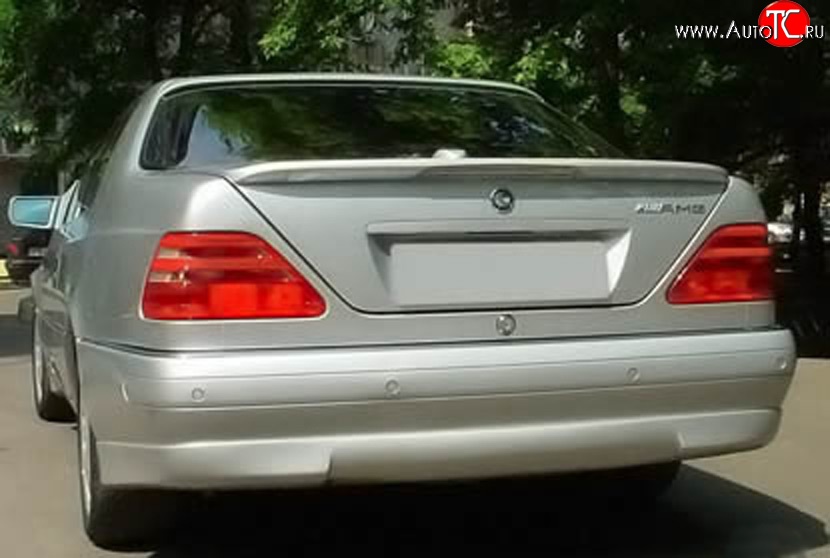 11 399 р. Накладка заднего бампера AMG Mercedes-Benz S class W140 Купе (1991-1998) (Неокрашенная)  с доставкой в г. Керчь