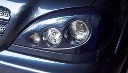9 799 р. Вставки для модульной оптики BRABUS Mercedes-Benz ML class W163 дорестайлинг (1997-2001)  с доставкой в г. Керчь. Увеличить фотографию 2