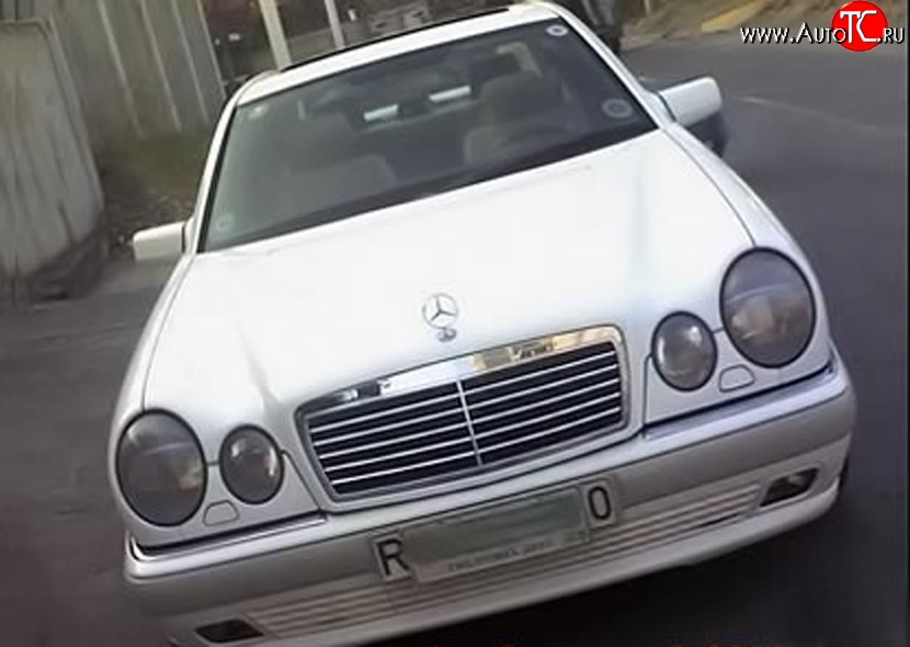 6 549 р. Накладка переднего бампера LORINZER Style Mercedes-Benz E-Class W210 дорестайлинг седан (1996-1999) (Неокрашенная)  с доставкой в г. Керчь
