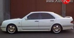 3 799 р. Накладка заднего бампера LORINZER Style Mercedes-Benz E-Class W210 дорестайлинг седан (1996-1999) (Неокрашенная)  с доставкой в г. Керчь. Увеличить фотографию 2