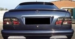 3 799 р. Накладка заднего бампера LORINZER Style Mercedes-Benz E-Class W210 дорестайлинг седан (1996-1999) (Неокрашенная)  с доставкой в г. Керчь. Увеличить фотографию 3