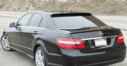 6 549 р. Лип спойлер AMG Mercedes-Benz E-Class W212 дорестайлинг седан (2009-2012) (Неокрашенный)  с доставкой в г. Керчь. Увеличить фотографию 2