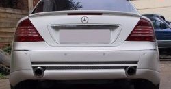 11 399 р. Задний бампер LORINSER Edition F01 Mercedes-Benz CL class W215 (1999-2006) (Неокрашенный)  с доставкой в г. Керчь. Увеличить фотографию 2