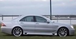 15 699 р. Передние крылья Lorinser F-01 Mercedes-Benz S class W220 (1998-2005) (Неокрашенные)  с доставкой в г. Керчь. Увеличить фотографию 2