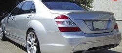 16 049 р. Задний бампер LORINSER Mercedes-Benz S class W221 (2006-2013) (Неокрашенный)  с доставкой в г. Керчь. Увеличить фотографию 2