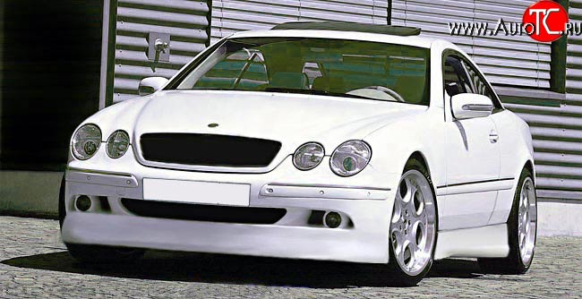25 699 р. Передний бампер Mercedes-Benz CL class W215 (1999-2006) (Неокрашенная)  с доставкой в г. Керчь