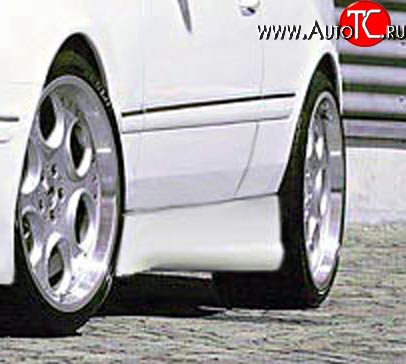 17 099 р. Пороги накладки Mercedes-Benz CL class W215 (1999-2006) (Неокрашенные)  с доставкой в г. Керчь