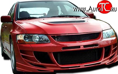 11 099 р. Передний бампер Sport Mitsubishi Lancer Evolution 9 CT9A седан (2005-2008)  с доставкой в г. Керчь