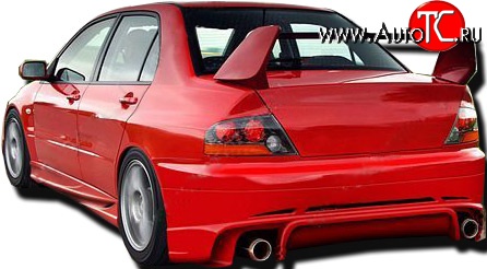 8 899 р. Задний бампер Sport Mitsubishi Lancer Evolution 9 CT9A седан (2005-2008)  с доставкой в г. Керчь